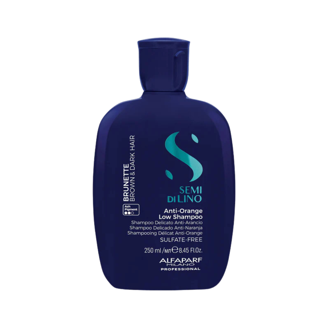 Alfaparf Professional Semi Di Lino Brunette Anti-Orange Low Shampoo 250ml 1