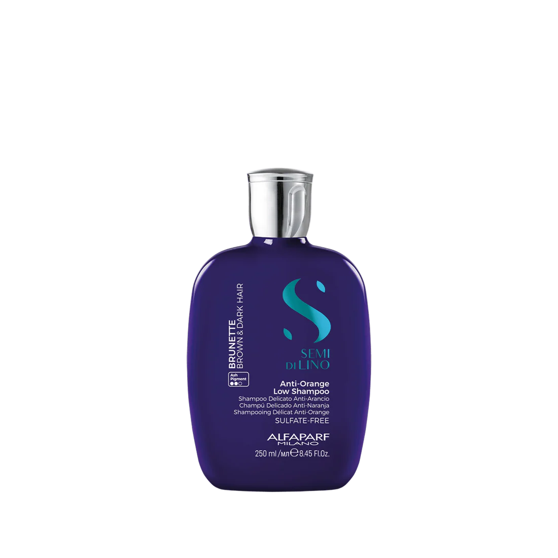 Alfaparf Professional Semi Di Lino Brunette Anti-Yellow Low Shampoo 250ml 1