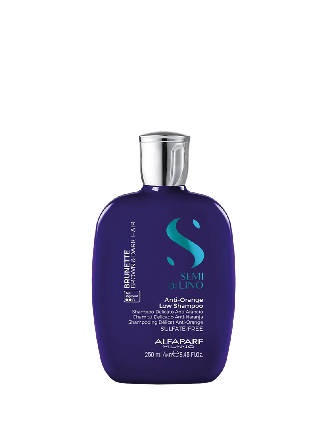 Alfaparf Professional Semi Di Lino Brunette Anti-Yellow Low Shampoo 250ml 1