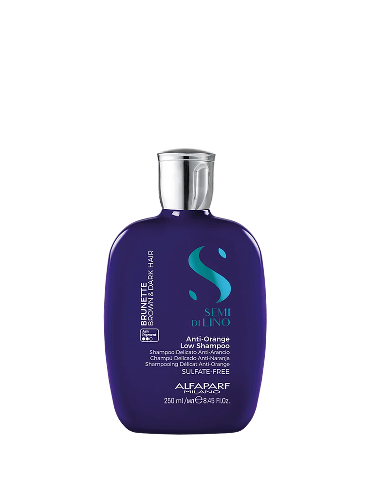 Alfaparf Professional Semi Di Lino Brunette Anti-Yellow Low Shampoo 250ml 1