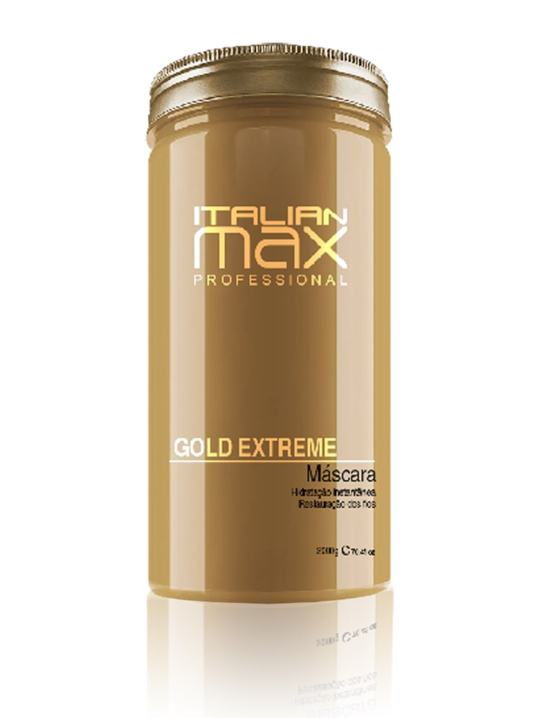 Italian Max Professional Máscara Gold Extreme 2000gr 1