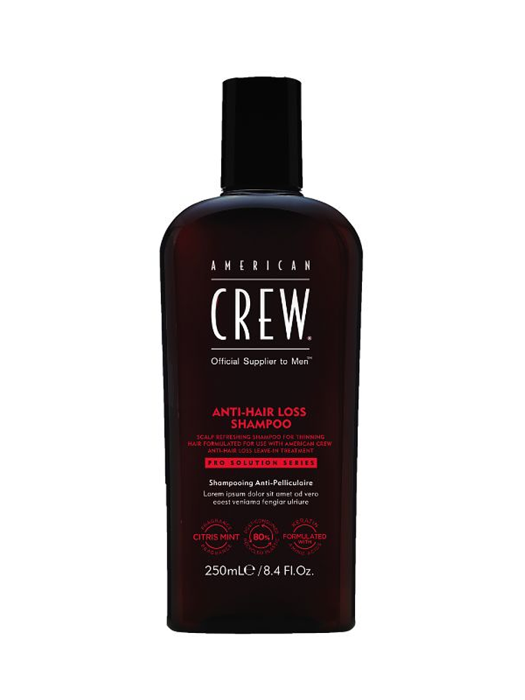 American Crew Anti-Hair Loss Shampoo 250ml 1