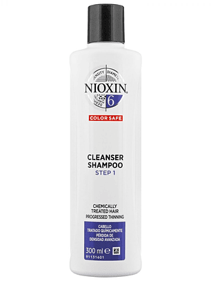 Nioxin 6 Shampoo Densificador 300ml