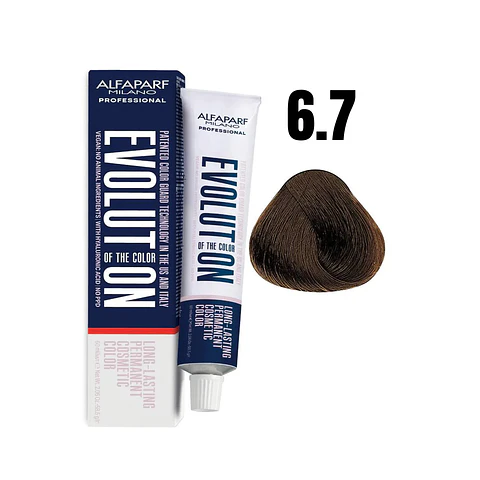 Alfaparf Evolution 6.7 Rubio Oscuro Mate 60ml