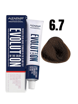 Alfaparf Evolution 6.7 Rubio Oscuro Mate 60ml