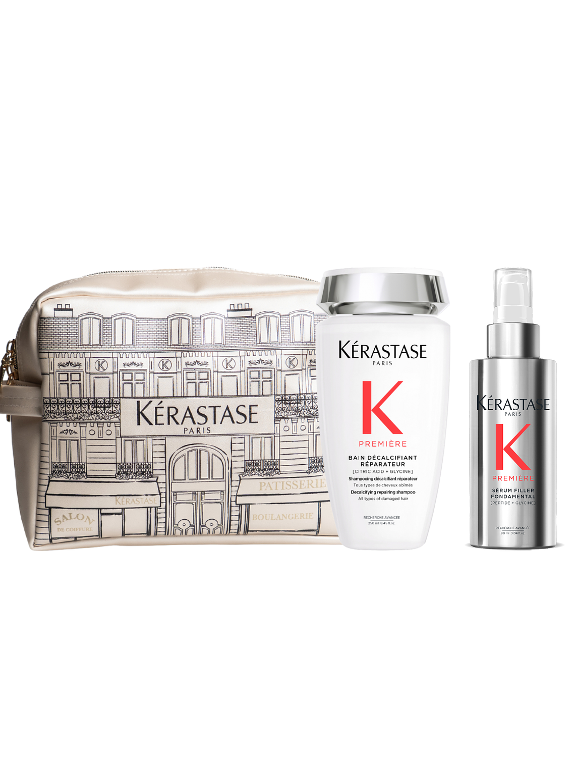 Pack Kérastase Première Para Cabello Dañado Shampoo 250ml + Serum 90ml  1