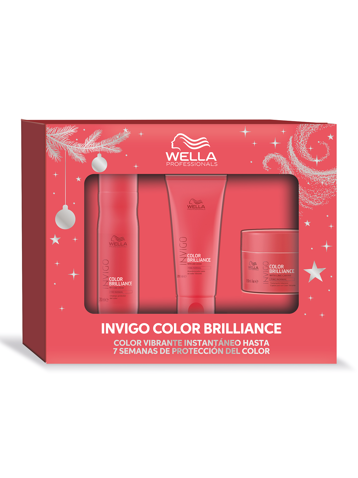 Pack Wella Invigo Color Brilliance Shampoo 250ml + Acondicionador 200ml + Mascarilla 150ml 1