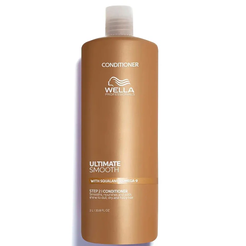 Acondicionador 1000ml para Cabello Seco Ultimate Smooth Wella