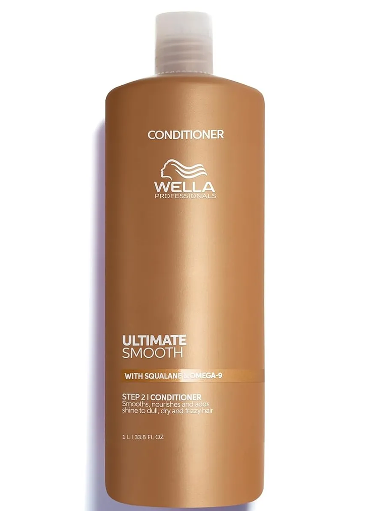 Acondicionador 1000ml para Cabello Seco Ultimate Smooth Wella 1