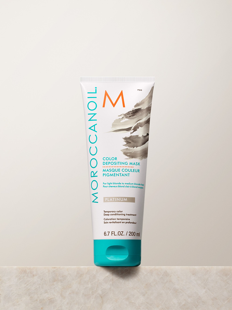COLOR DEPOSITING MASK PLATINIUM MOROCCANOIL  200ML  1