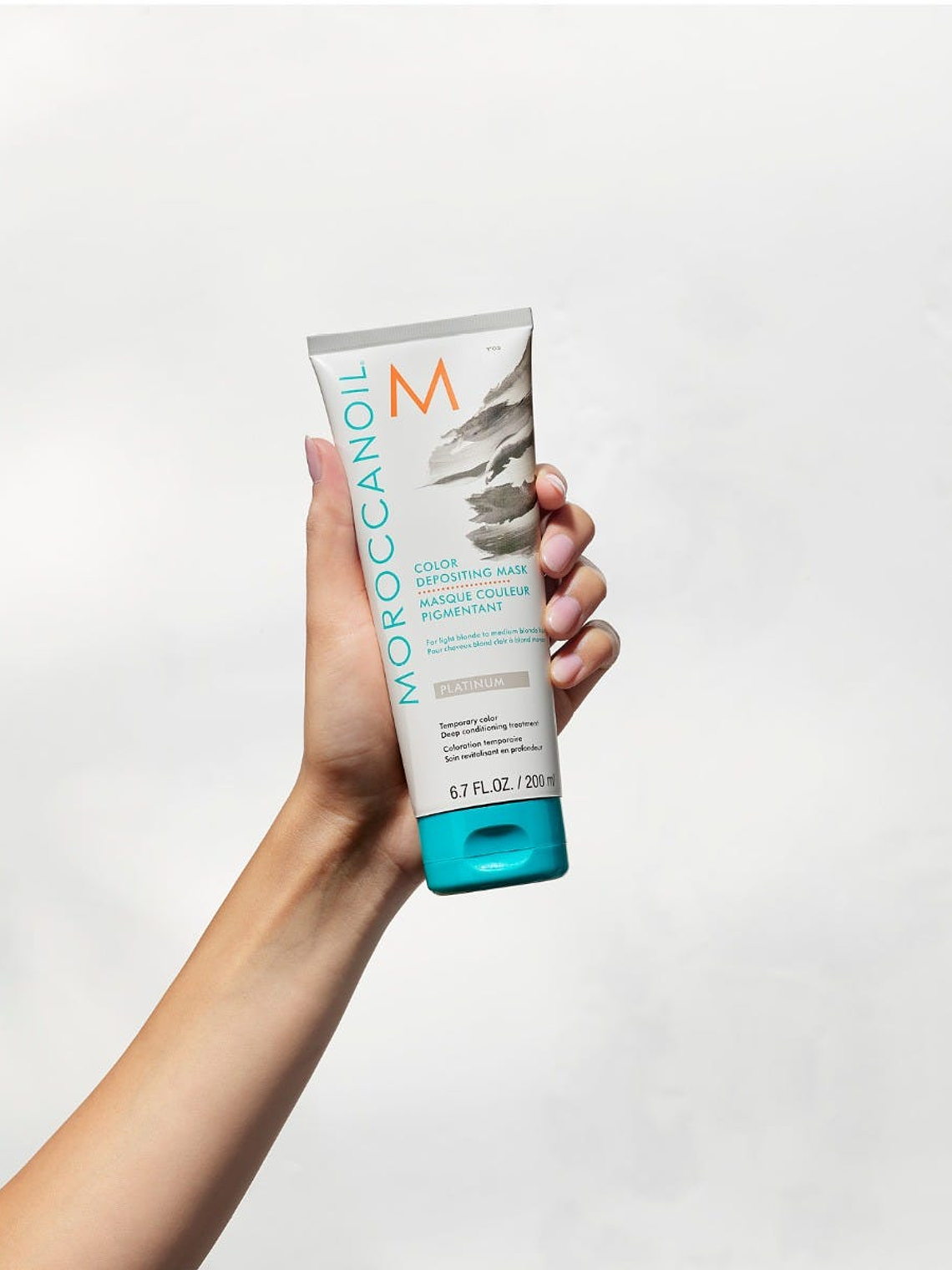 COLOR DEPOSITING MASK PLATINIUM MOROCCANOIL  200ML  3