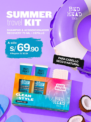 TIGI BED HEAD TRAVEL SET MINI RECOVERY 75ML 