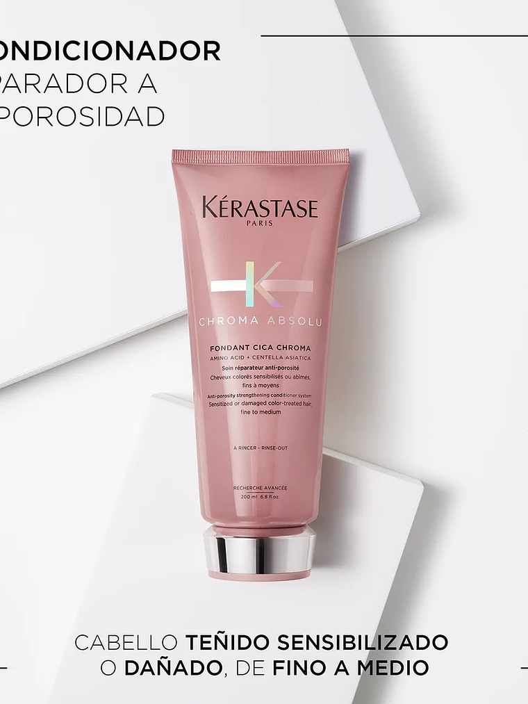 PACK CHROMA KERASTASE SHAMPOO 250 ML / ACONDICIONADOR 200 ML 5