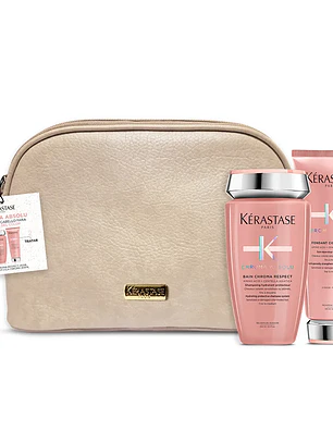 Pack Kerastase Chroma Absolu: Shampoo 250Ml + Acondicionador 200Ml Para Cabello Con Color