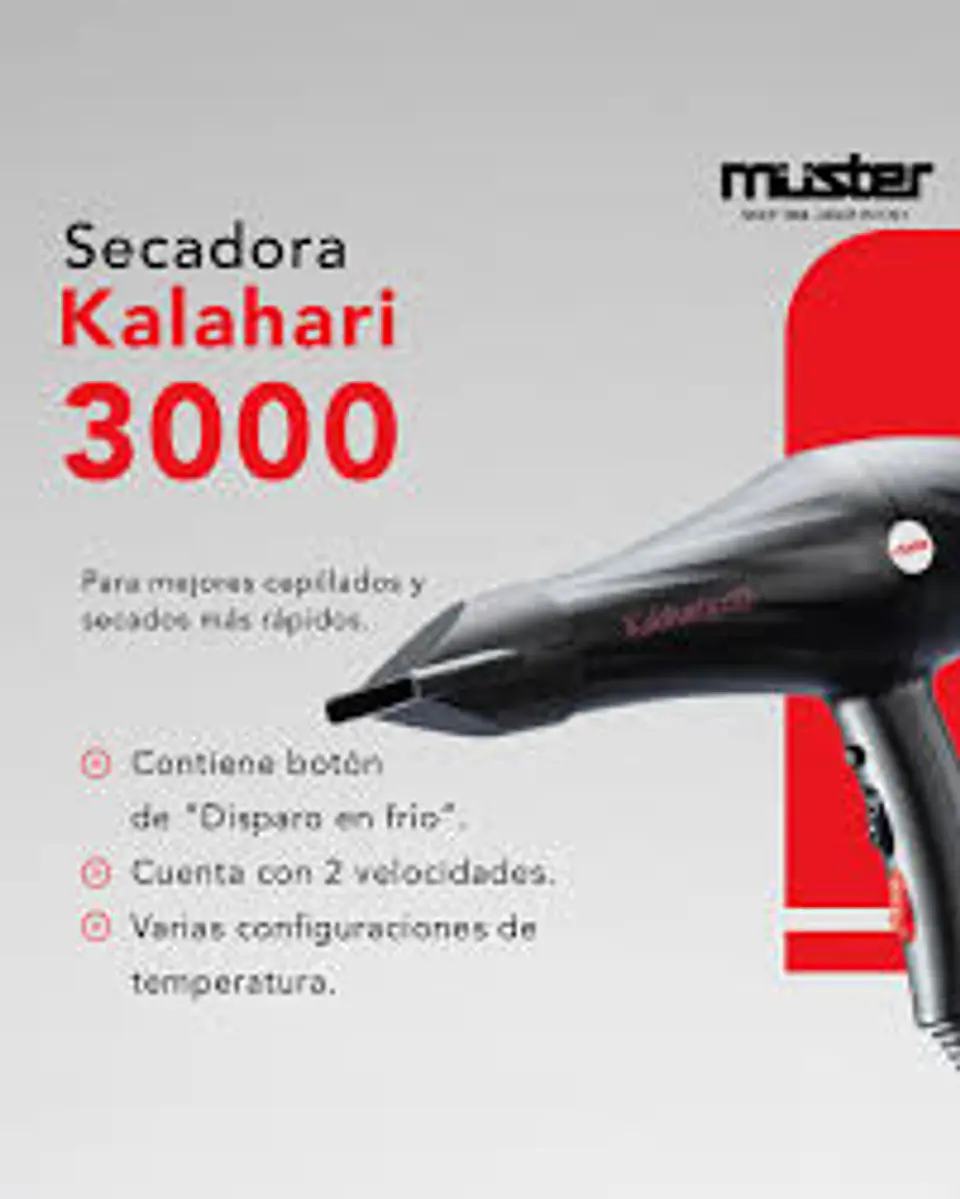 SECADORA MUSTER KALAHARI 3000 2