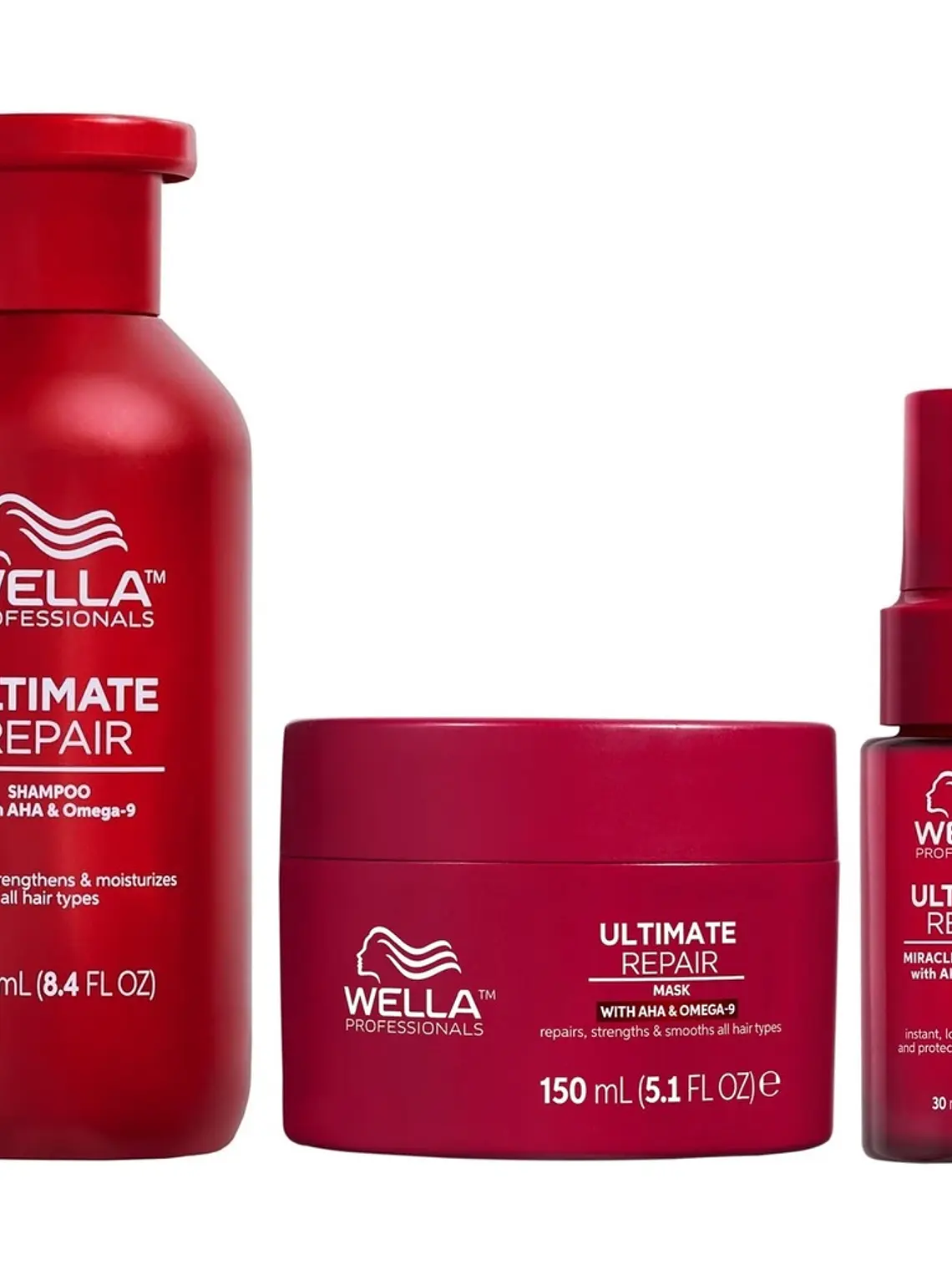 pack ultimate repair ( shampoo 250 ml + mascarilla 150 ml + miracle 30 ml) 1