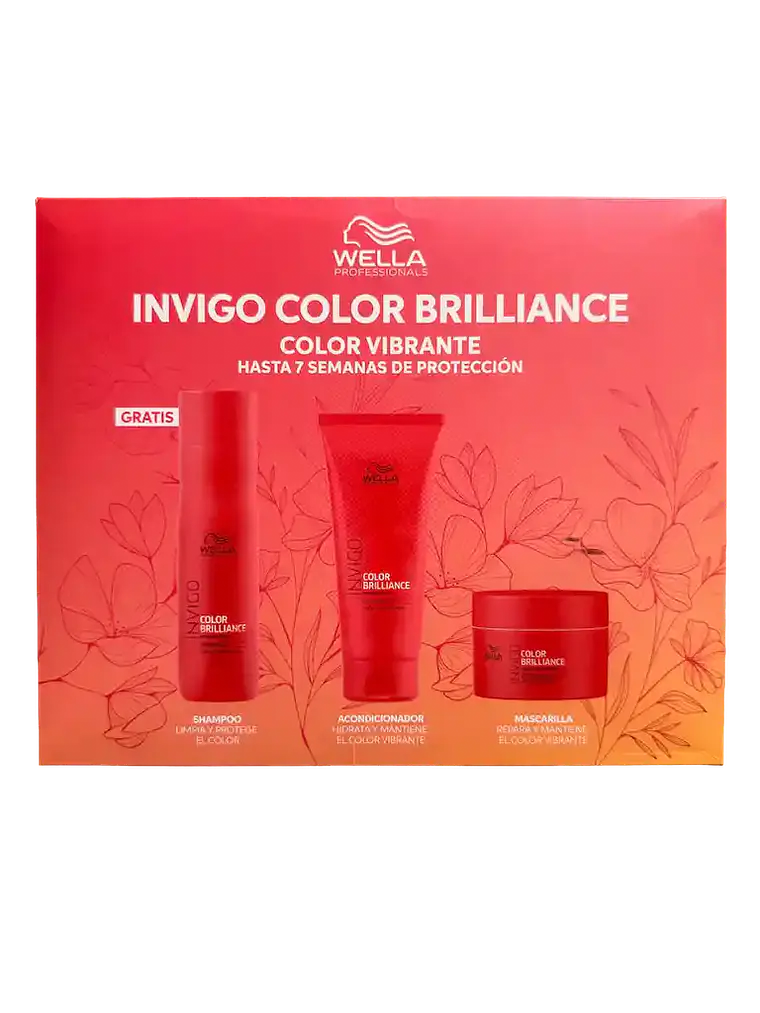 PACK INVIGO COLOR BRILLIANCE (SHAMPOO 250ML + ACONDICIONADOR 200ML + MASCARILLA 150 ML ) 1