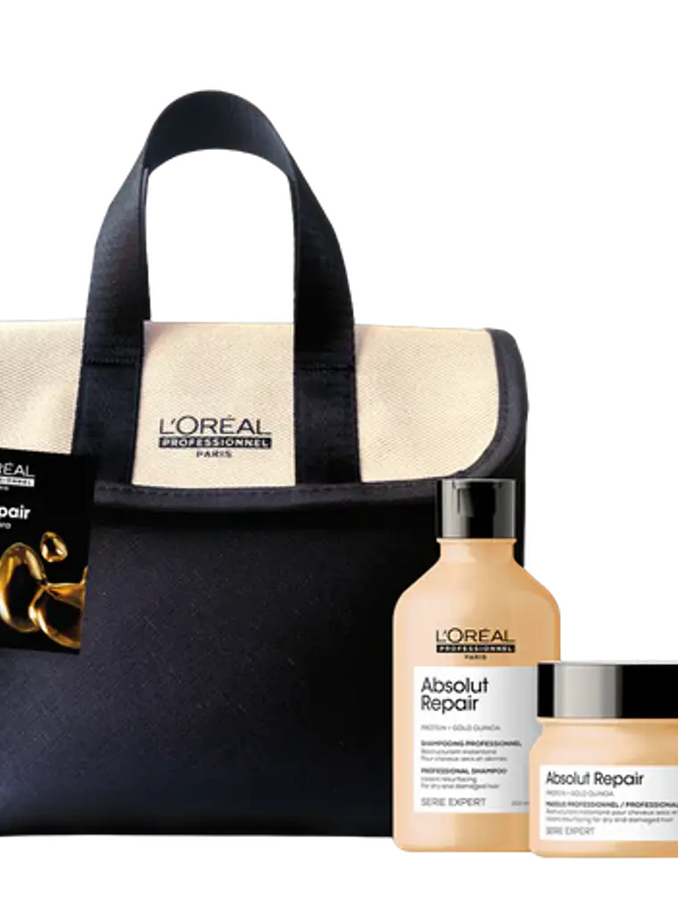 PACK LOREAL ABSOLU REPAIR (SHAMPOO 300ML + MASCARILLA 250ML) 1