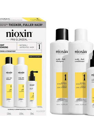 PACK NIOXIN 1 ( SHAMPOO 300ML + ACOND 300ML+ TREATMENT 100ML)