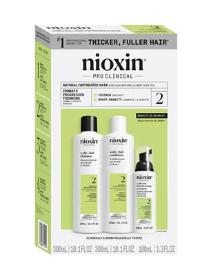 PACK NIOXIN 2 ( SHAMPOO 300ML + ACOND 300ML+ TREATMENT 100ML)