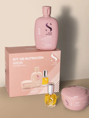 Kit Nutrición Cabello Seco Semi Di Lino Alfaparf Milano