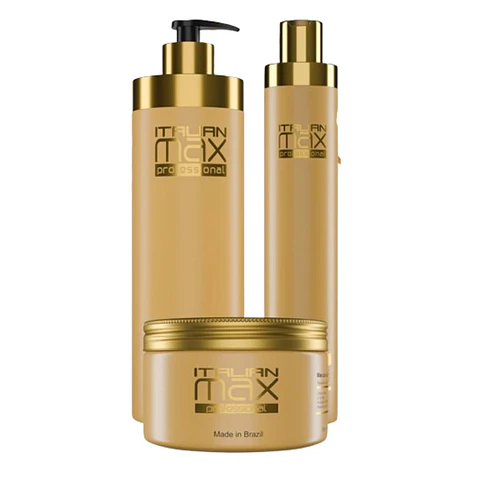 TRIPACK ITALIAN MAX GOLDEN EXTREME (SHAMPOO 500ML + ACOND 300ML + MASCARILLA 285GR )