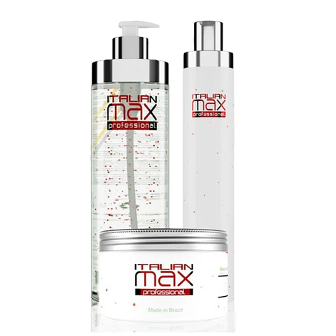 TRIPACK ITALIAN MAX PROACTIVE 3D (SHAMPOO 500ML + ACOND 300ML + MASCARILLA 285GR )