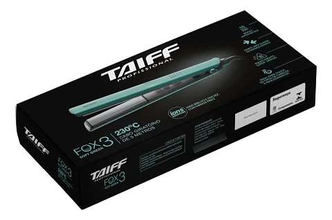 Plancha Profesional Taiff Fox Ion 3 Soft Green