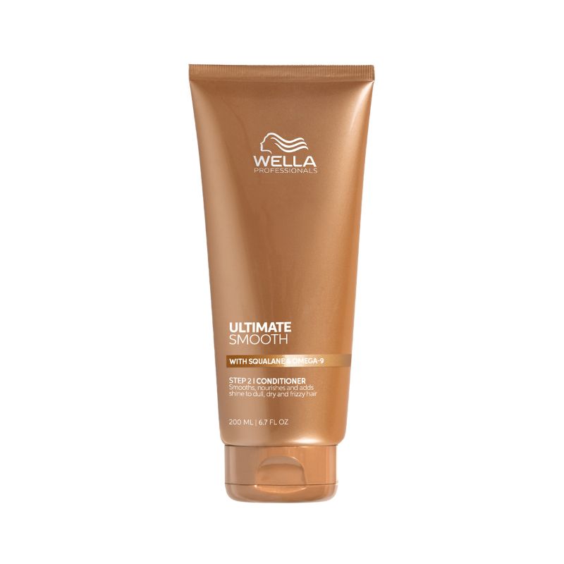 Wella Ultimate Smooth Set Shampoo 250 ml + Acondicionador 200 ml + Oil Serum 30 ml 3