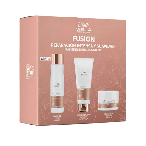Pack Wella Fusion Shampoo 250ml + Acondicionador 200ml + Mascarilla 150ml