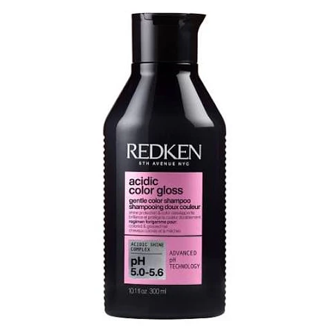 Pack Acidic Color Gloss Shampoo 300ml + Aceite Naked Gloss 100ml + Regalo Neceser