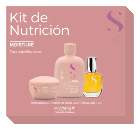 Kit Capilar Nutrición Semi Di Lino Alfaparf Milano