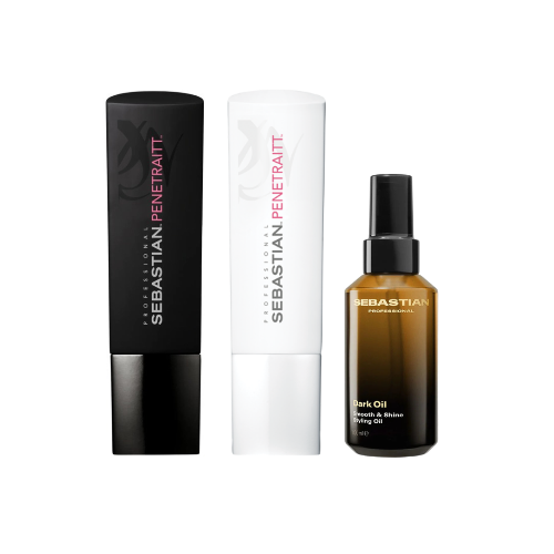 Sebastian Penetraitt Pack Shampoo 250ml +Acondicionador 250ml + Dark Oil 100ml 1