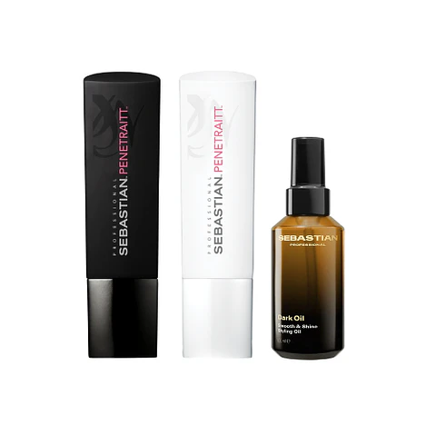 Sebastian Penetraitt Pack Shampoo 250ml +Acondicionador 250ml + Dark Oil 100ml