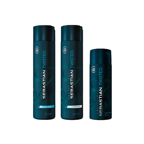 Sebastian Twisted Rizos Trío Shampoo 250ml+Conditioner 250ml+Styling Cream 145ml