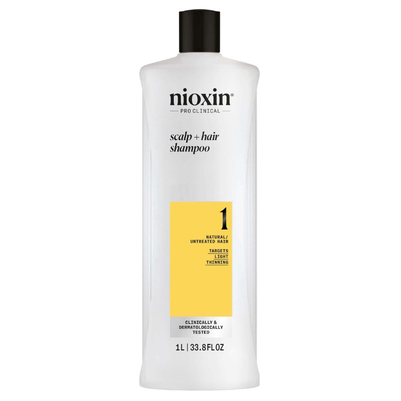 Nioxin 1 Shampoo Densificador para Cabello Natural 1000ml 1