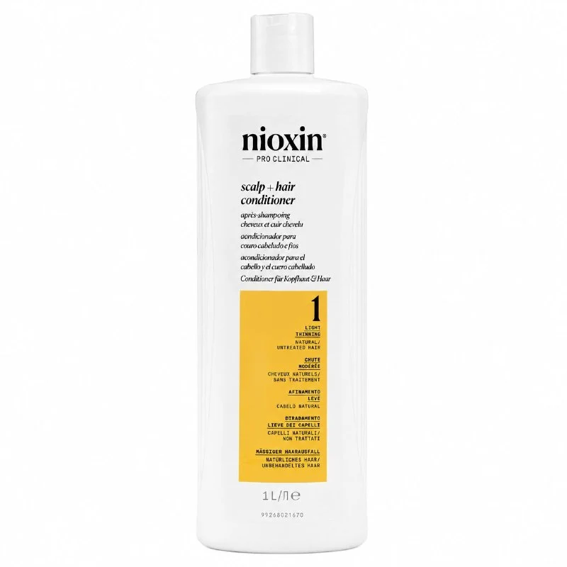 Nioxin-1 Acondicionador Densificador para Cabello Natural 1000ml 1
