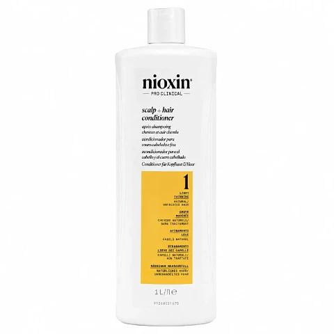 Nioxin-1 Acondicionador Densificador para Cabello Natural 1000ml