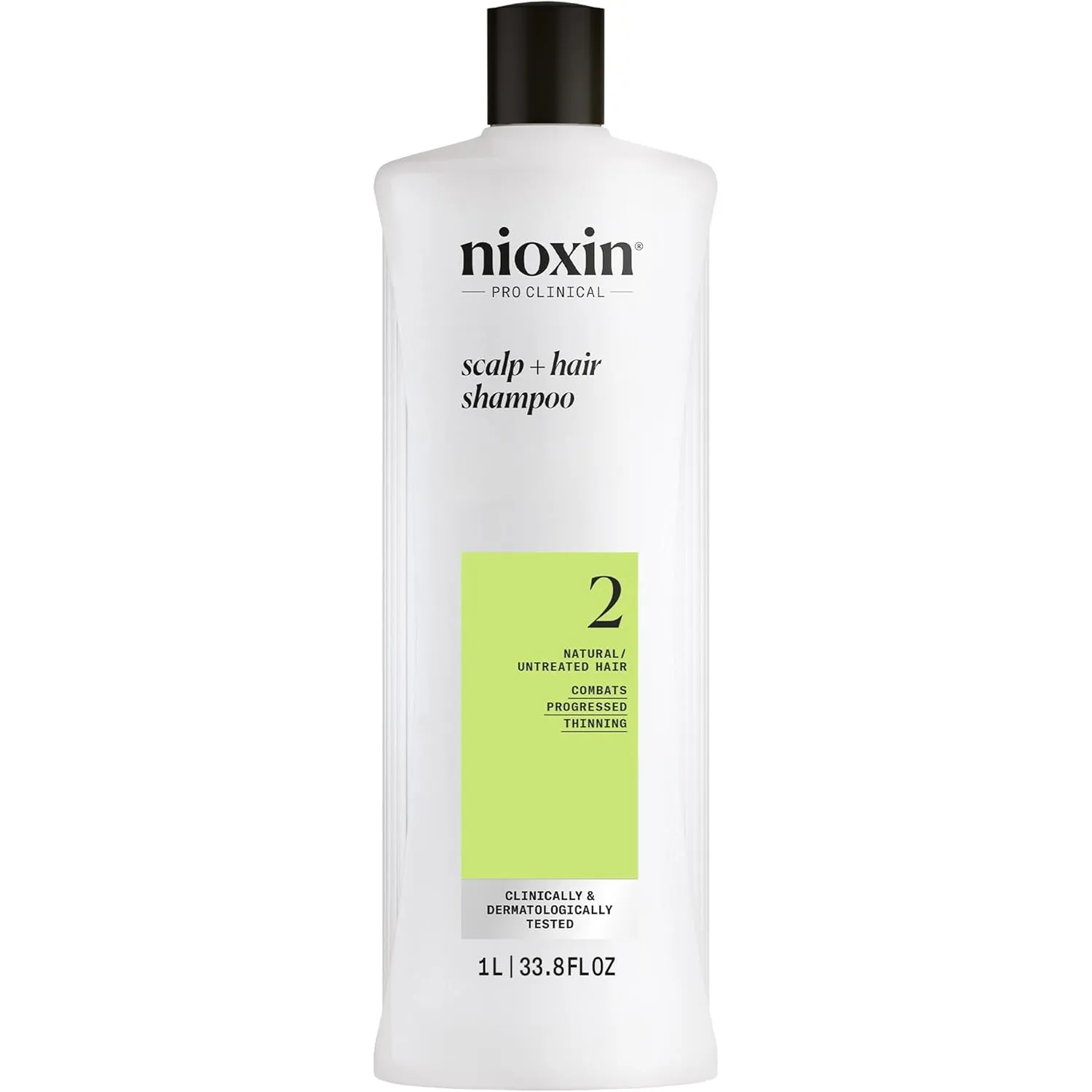 Nioxin 2 Shampoo Densificador Para Cabello Natural 1000ml 1