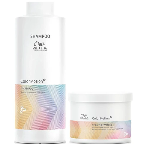 Wella Color Motion Dúo Shampoo 1L + Mask 500 ml