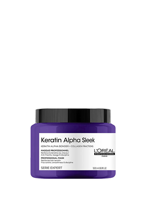 L'Oréal Professionnel Série Expert Keratin Alpha Sleek Mascarilla Profesional 500ml  1