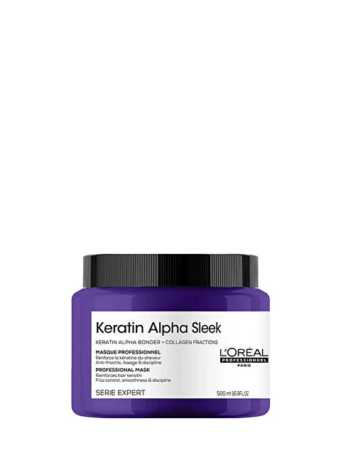L'Oréal Professionnel Série Expert Keratin Alpha Sleek Mascarilla Profesional 500ml 