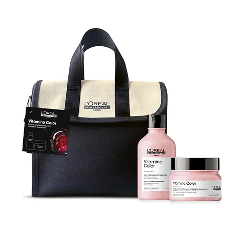 Pack Vitamino Color Shampoo 300ml + Mascarilla 250ml + Neceser de Regalo