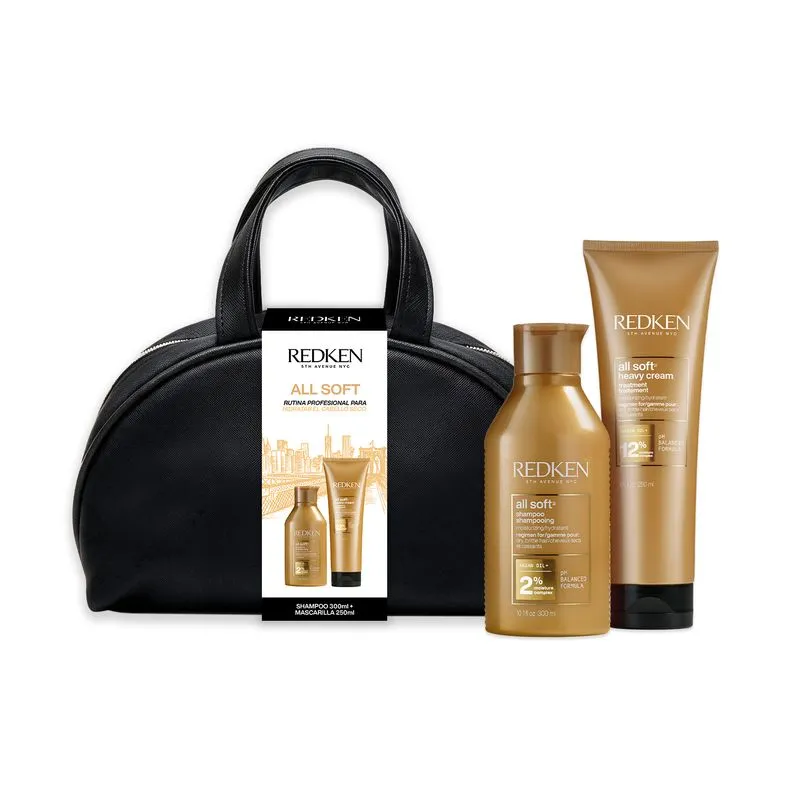 Pack All Soft Shampoo + Mascarilla + Regalo Neceser 1