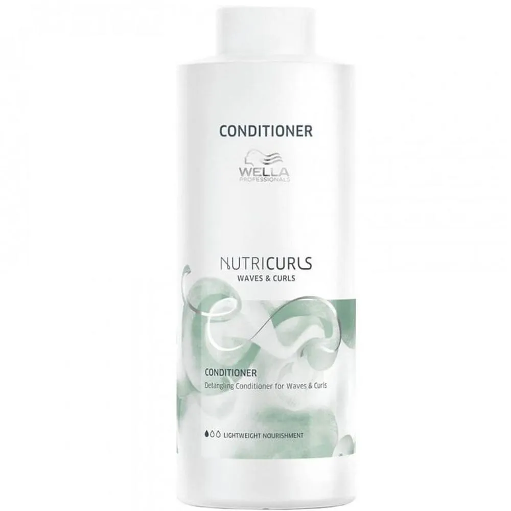 Wella Nutricurls Acondicionador Waves & Curls 1L 1