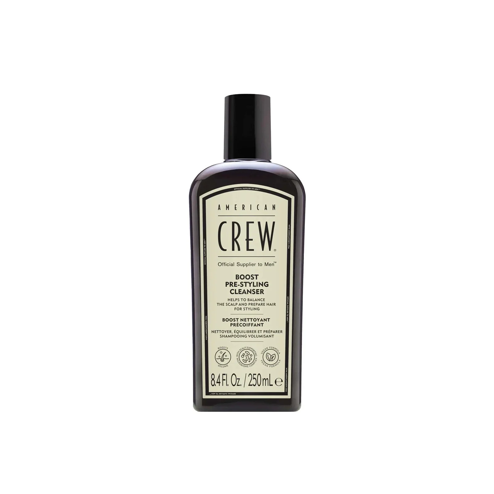 American Crew Boost Pre-Styling Champú Limpiador 250ml 1