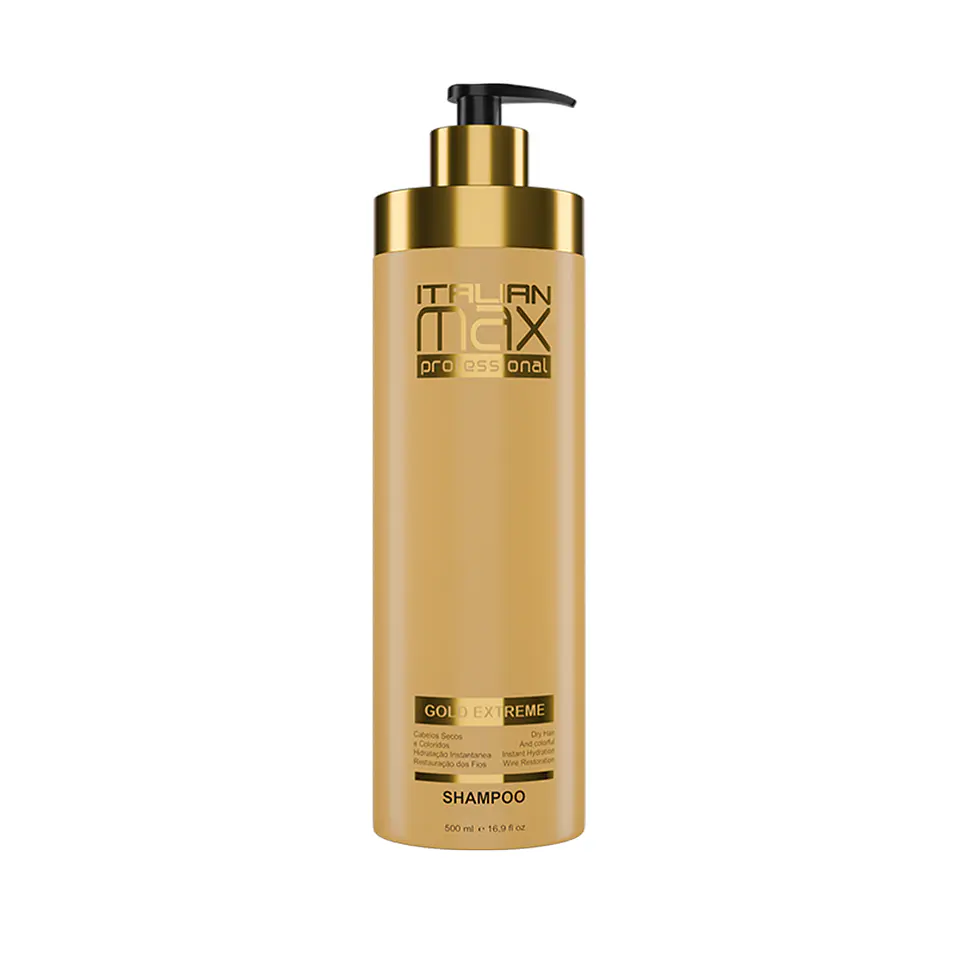 Italian Max Professional Shampoo Gold Extreme 500ml 1