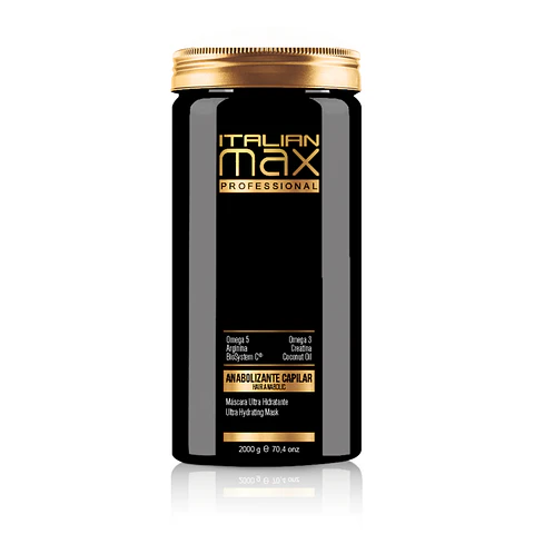 Italian Max Professional Anabolizante Capilar Máximo Italiano 2000g