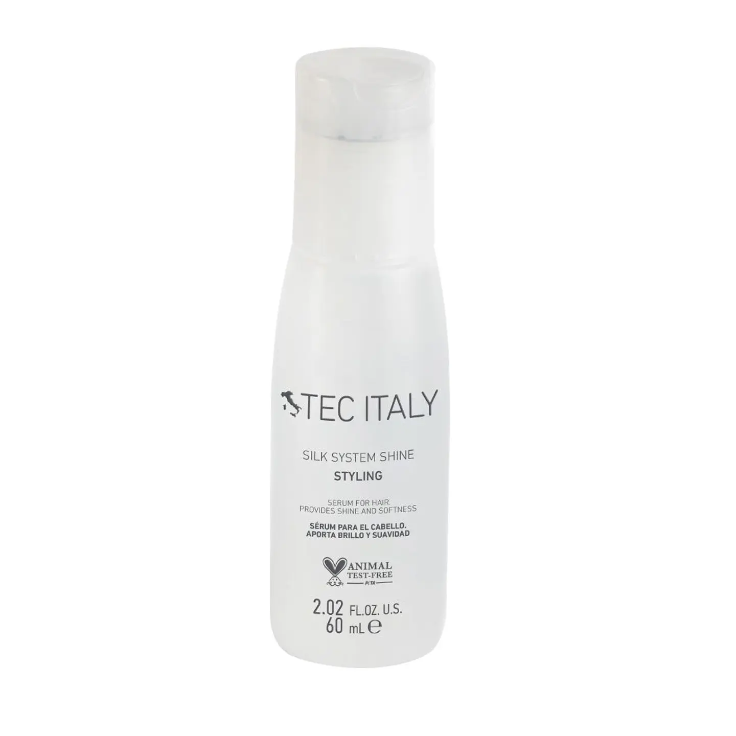 Tec Italy Silk System Shine Hair Serum Frizz Control & Heat Protection 60ml 1
