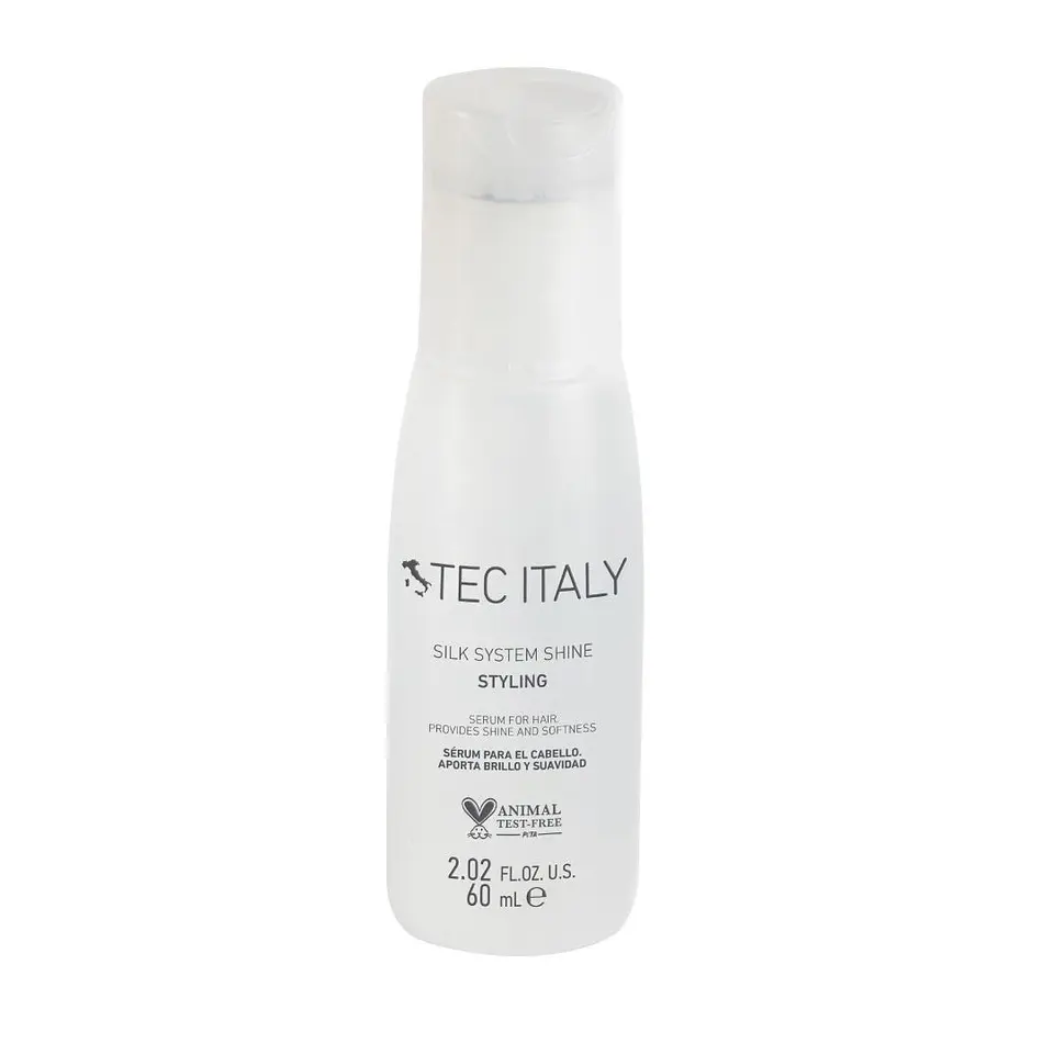 Tec Italy Silk System Shine Hair Serum Frizz Control & Heat Protection 60ml 1